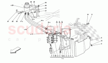 GROUPE MOTEUR ET RÉSERVOIR -VALABLE POUR LES VOITURES 355F1-