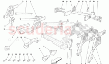 CHÂSSIS - SOUS-GROUPES D'ÉLÉMENTS ARRIÈRE
