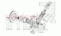 SUSPENSION AVANT - AMORTISSEUR ET DISQUE DE FREIN