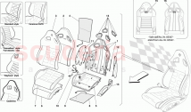 SIÈGE AVANT - GARNITURE ET COMPOSANTS INTERNES