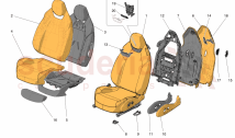 SIÈGES AVANT : PANNEAUX DE GARNITURE
