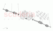 FRONT ELECTRIC AXLE - AXLE SHAFTS