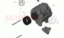 16 - F1 - POWER UNIT - 16.1 - 01 - POWER UNIT - ALTERNATOR