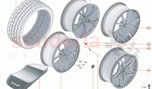 21 - SUSPENSION - WHEELS AND TYRES REAR - 21.1 - WHEEL AND TYRE ASSEMBLIES REAR