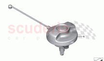 Metal Fuel Filler Cap Retrofit
