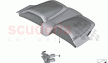 Retrofit kit aero cowling tonneau cover