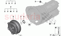 GA8HP95Z torque converter seal elements