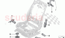 Seat front electrical system drives