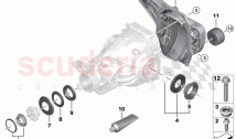 Rear axle drive parts