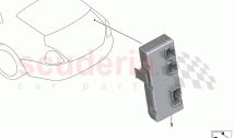Control unit tailgate function module