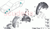 GARNITURE EN WHEELARCH