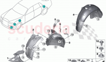 GARNITURE EN WHEELARCH