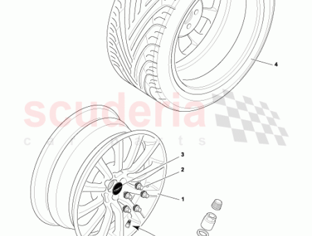 Photo of VANQUISH 19IN ARRI RE PNEU HIVER 6R13 1508…