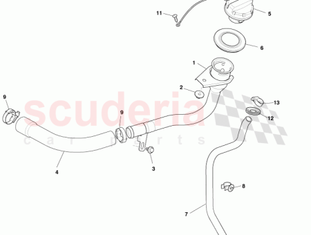 Photo of TUYAU REMPLISSAGE DU R SERVOIR DE CARBURANT DG43…