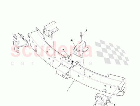 Photo of SUPPORT PARE CHOCS POUTRE AVANT CG43 17753…