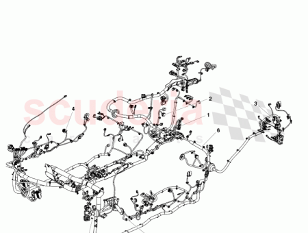 Photo of HARNAIS DE CABINE C T GAUCHE ROADSTER CONDUITE…