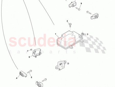 Photo of CAPTEUR RETENUE DES OCCUPANTS IMPACT LAT RAL…