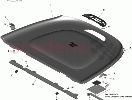 Photo of SUPPORT PLATEAU DE COLIS CY83 46916…