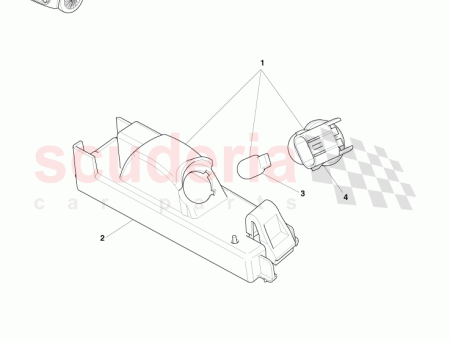 Photo of LENTILLE CLAIRAGE DE PLAQUE D IMMATRICULATION 81271…