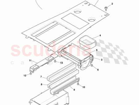 Photo of PANNEAU CONSOLE PANNEAU CTR ARGENT 9D33 045A66…