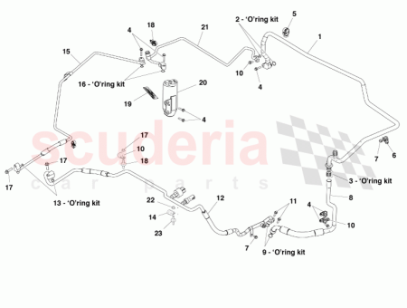 Photo of AIR CONDITIONING HOSE PIPE HG33 19972…