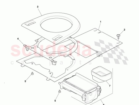 Photo of ASSEMBLAGE DU COMPARTIMENT UTILITAIRE 6G33 04788…
