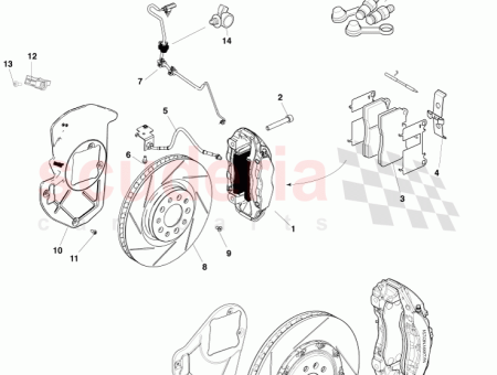 Photo of TRIER ROUGE FREIN DE ROUE AVANT C T…