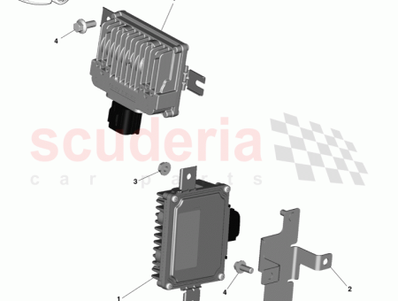 Photo of SUPPORT MODULE DE COMMANDE DE POMPE CARBURANT DG33…