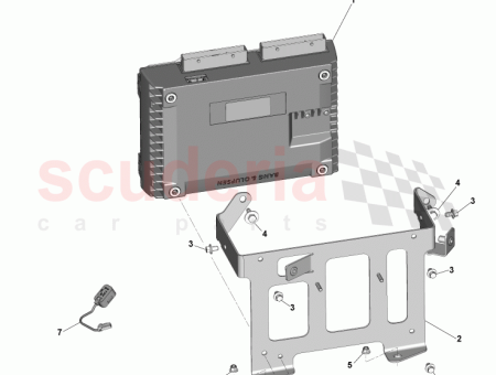 Photo of SUPPORT AMPLIFICATEUR ED33 19C126…