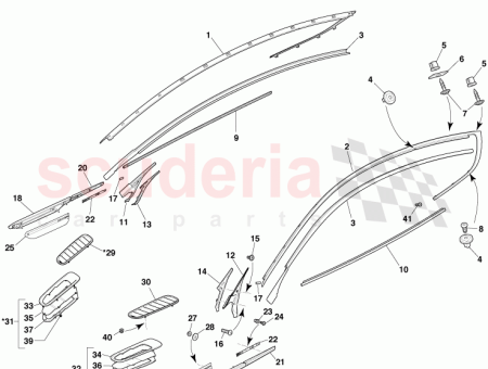 Photo of CARRIER VENT LEFT SIDE CG43 16C695…