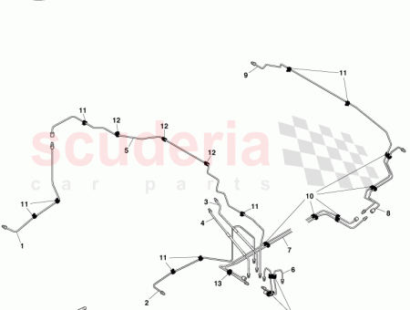 Photo of ENSEMBLE TUBE FREIN DE ROUE ARRI RE C…
