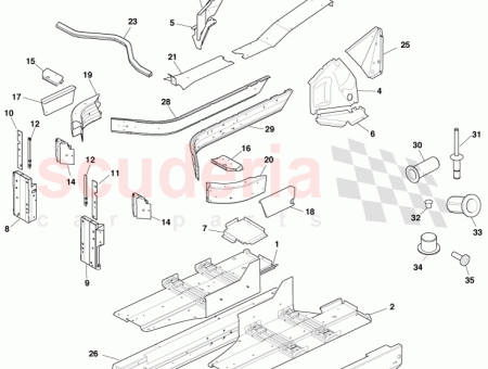 Photo of BAS DE CAISSE EXT RIEUR DROITE VOLANTE…