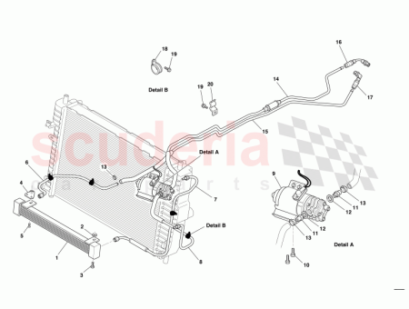 Photo of TUBE ASSEMBLY PUMP TO RAD PACK LOWER 1R12…