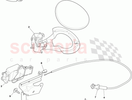 Photo of VOLET R SERVOIR DE CARBURANT CY83 C405A02…