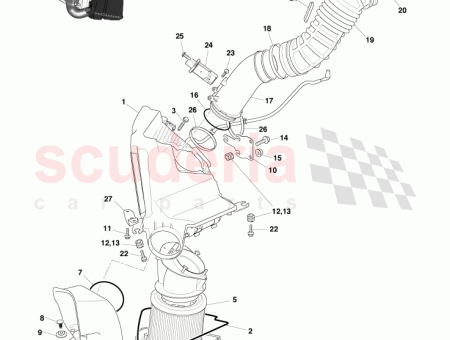 Photo of SUPPORT FILTRE AIR EXT RIEUR…