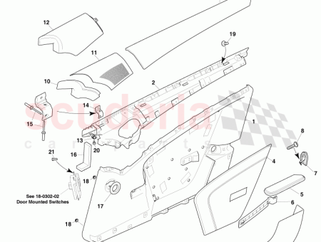Photo of GARNITURE ACCOUDOIR DE PORTE SUP RIEUR C T…