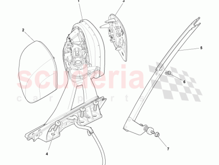 Photo of ASSEMBLAGE DE MIROIR C T GAUCHE AG33 17683…