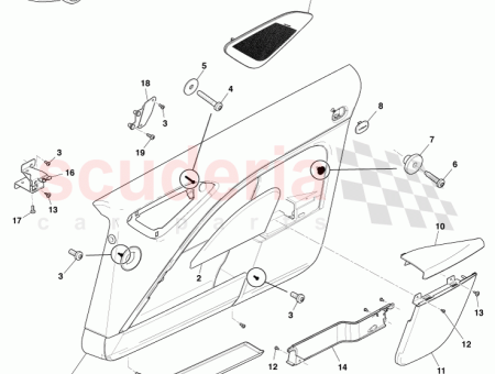 Photo of COUSSINET ACCOUDOIR DE PORTE AVANT INT RIEUR CONDUITE…