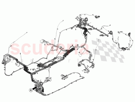 Photo of HARNAIS CABINE COUPE LHD ALPINE EG43 14A005…