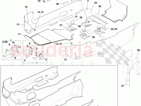 Photo of TAPIS DE SOL AVANT C T DROIT 4G43…