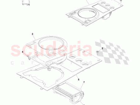 Photo of PANNEAU CONSOLE PANNEAU CENTRAL 6G33 045A66…