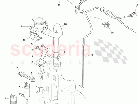 Photo of SUPPORT GOULOT DE REMPLISSAGE DU LAVE GLACE DG43…