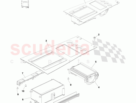 Photo of PANNEAU CENTRAL DE CONSOLE 4G43 045A66…