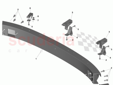 Photo of RENFORT PARE CHOCS ARRI RE EXT RIEUR CD33…