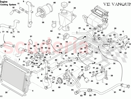Photo of TUYAU DU RADIATEUR INF RIEUR VERS LE TUYAU…