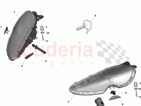 Photo of ENSEMBLE DE PHARE C T DROIT ALIMENT CD33…