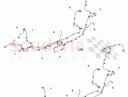 Photo of CABLE ASSY BDS TO BULKHEAD STUD CLEAN FEED…