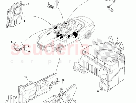 Photo of HAUT PARLEUR ARRI RE C T GAUCHE VOLANTE…