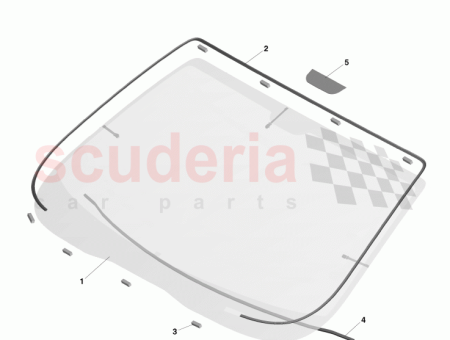 Photo of VITRE PARE BRISE AVANT DG43 76…