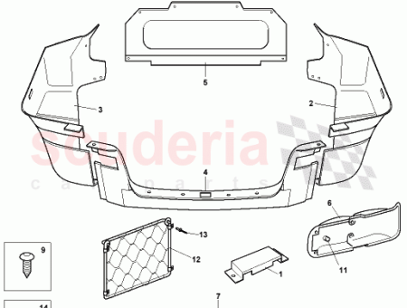 Photo of PANNEAU DE GARNITURE FEU ARRI RE C T…
